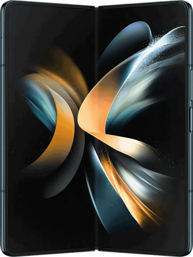 Samsung Galaxy Z Fold4 5G med Tre